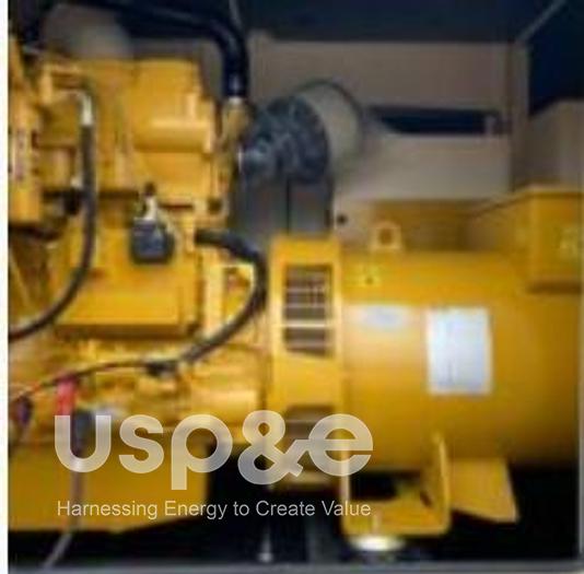 Used 0.60 MW 2021 New Caterpillar C18 D600GC Diesel Generator Sets