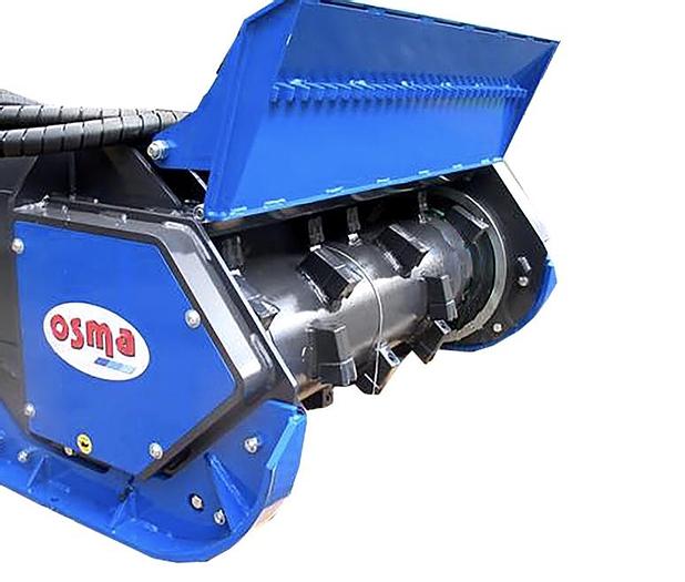 Mulching Heads for Mini excavators & skid steers