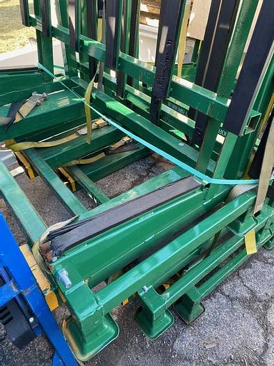 Used 6,800 Lb. Capacity Sheet Glass Storage Rack