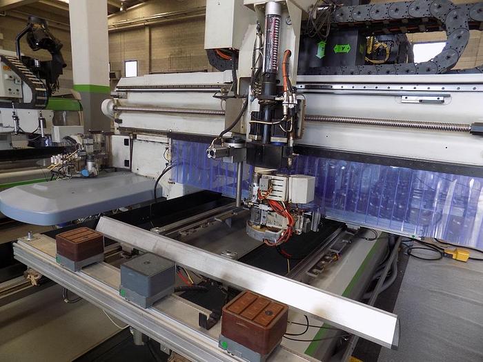 Used MEG016 BIESSE ROVER C 9.65 Edge Machining center with edging
