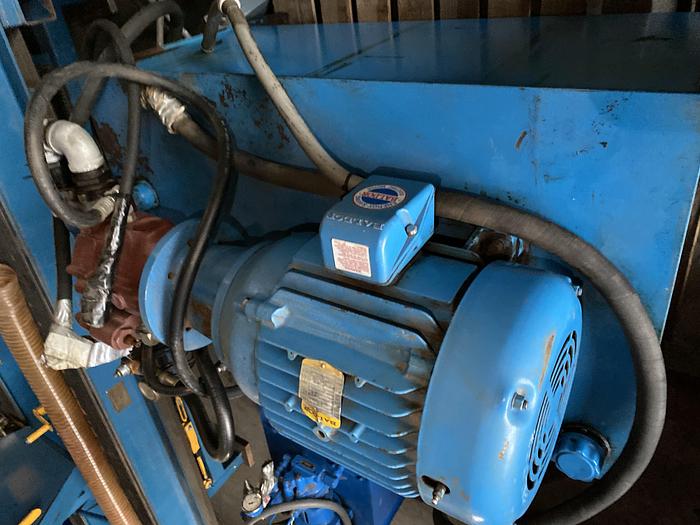 Used Fluid- air components 15 HP hydrauilic pump with tank