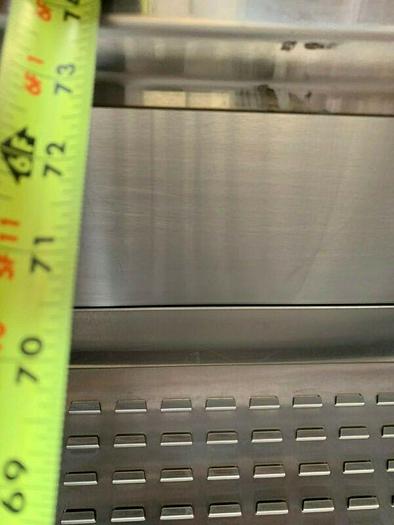 Used Stainless Steel Lab Storage Cabinet  24" x 36" x 84"