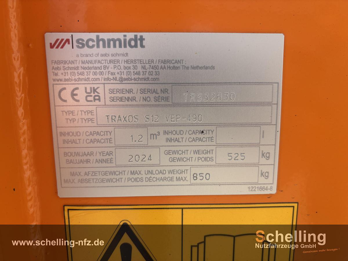 Gebraucht Schmidt Traxos S12 Schlepperstreuer