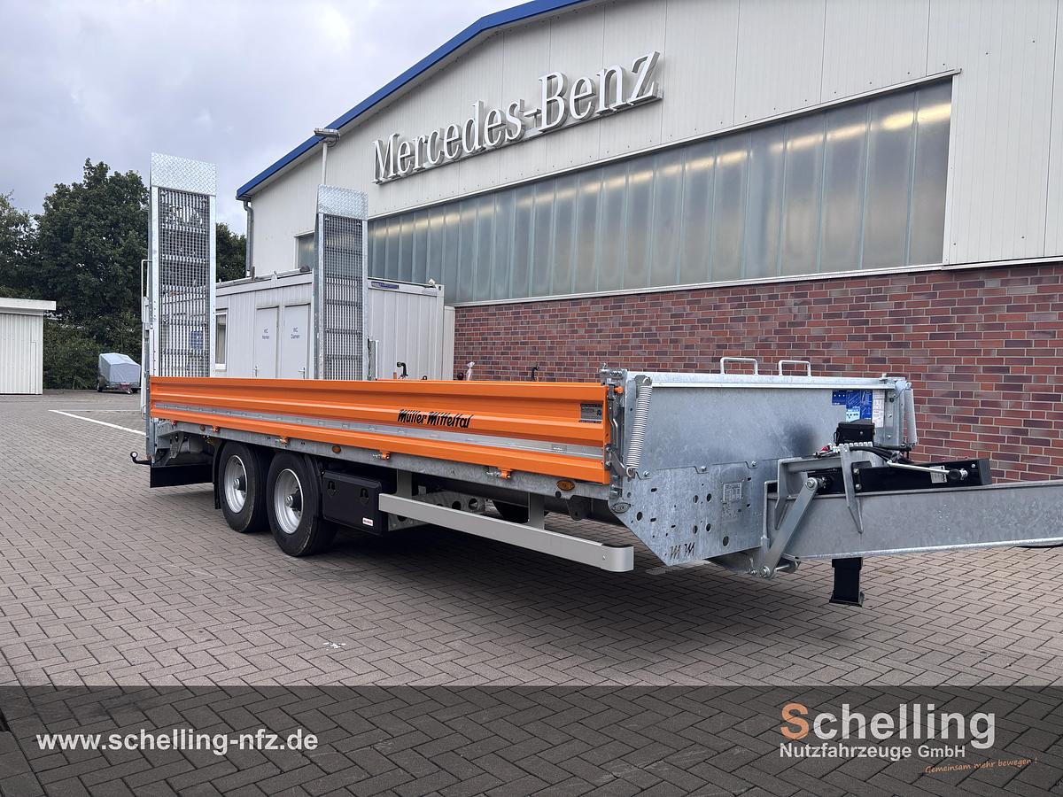 Müller-Mitteltal Tandem Tieflader ETÜ TA R 11,9 verzinkt - BPW