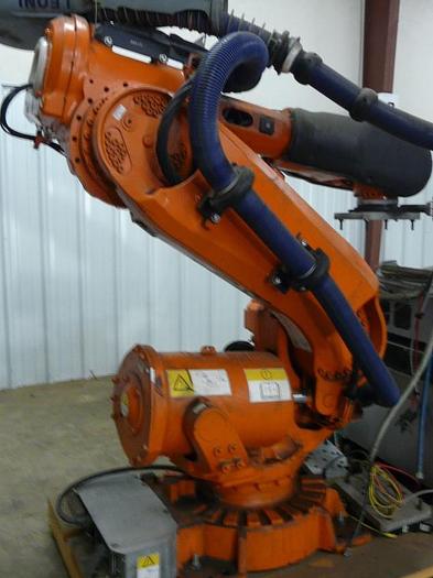 Used ABB IRB 6640-235/2.55 CNC 6 AXIS ROBOT WITH IRC 5 CONTROLLER