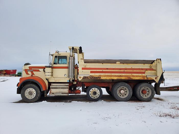 Used 1990 Kenworth Dump Truck w/ Dump Trailer