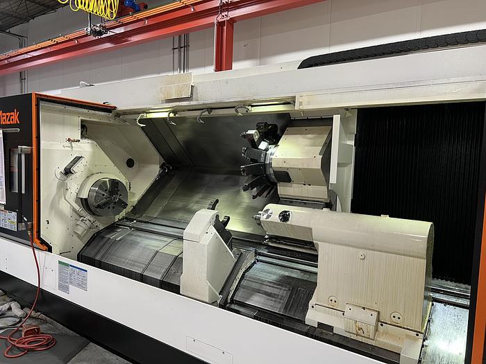Used 2018 MAZAK QTN 450MY-II with Steady Rest Live Tooling & Y-Axis