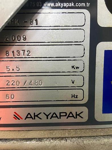 Used A.K.  3 Roll Bender