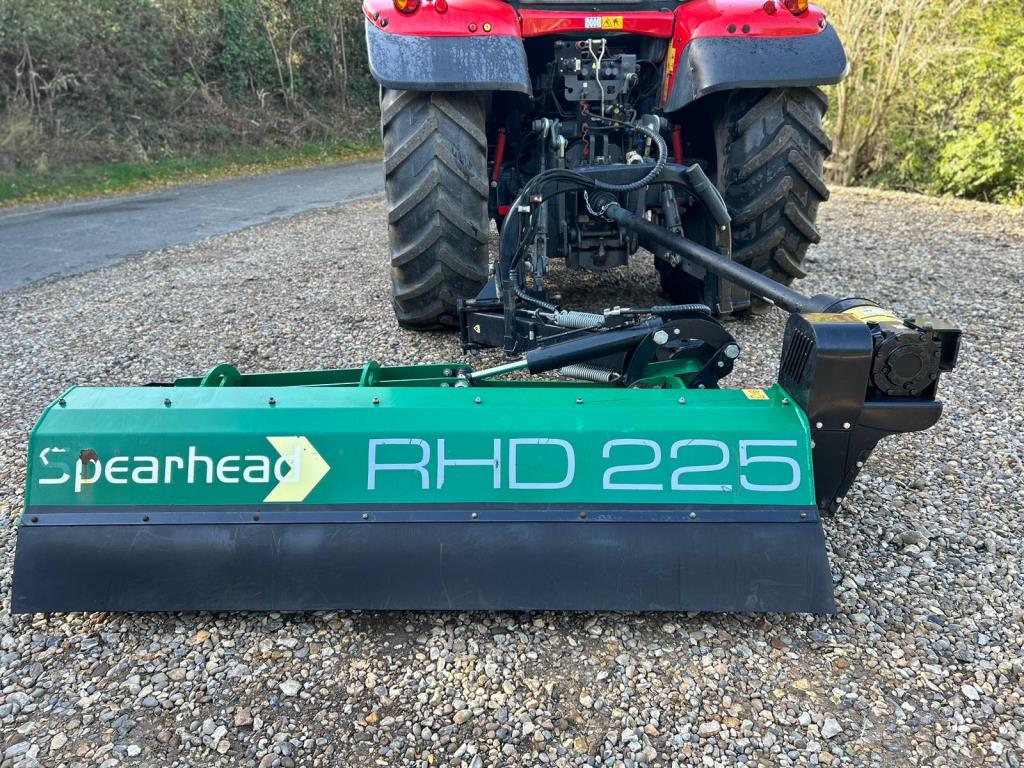 Used Spearhead RHD225 Flail mower