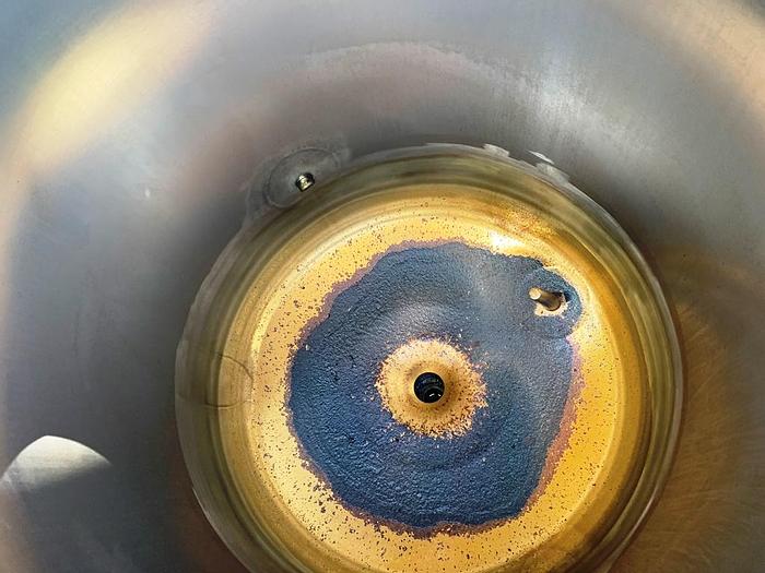 Used Tank, 53 Gallon, 316L Stainless Steel, 45 PSI, Precision Stainless #S743975