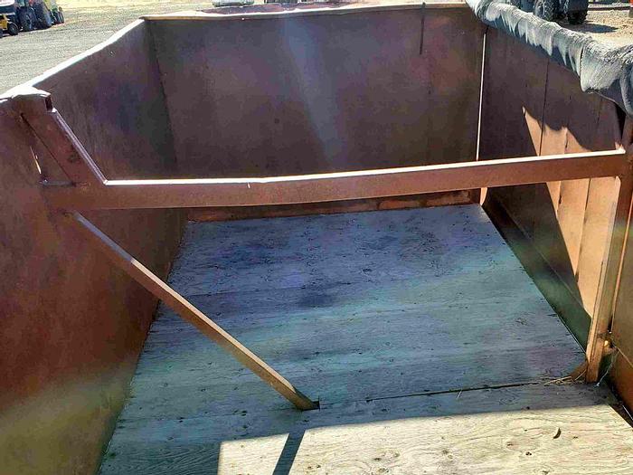 Used Side Dump Trailer Set