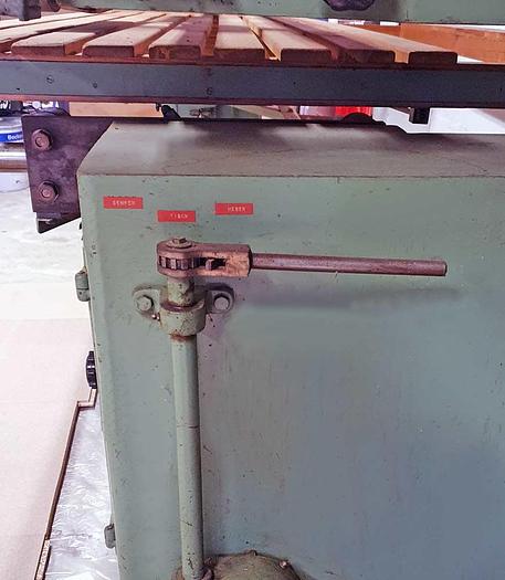 Used 1983 Johanssen Long belt sander Johanssen T9