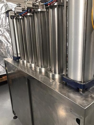 Used Masterfil 4 Head Liquid Filler