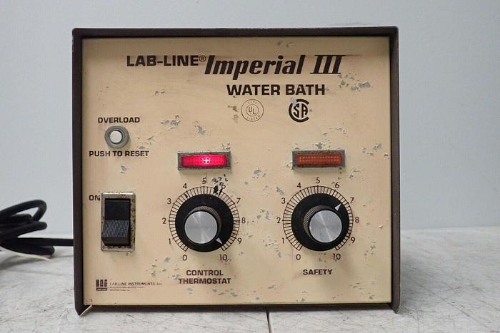 Used Lab Line Instruments Model 18050 Imperial III Laboratory Water Bath