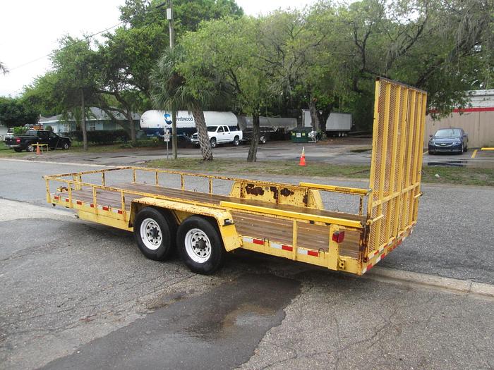 Used 2009 Imperial 7'x20' Equipment Trailer