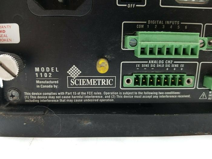 Used Sciemetric 1102 SigMeter