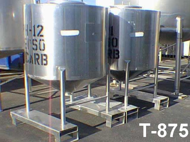 Used 300 GALLON SINGLE SHELL TANK