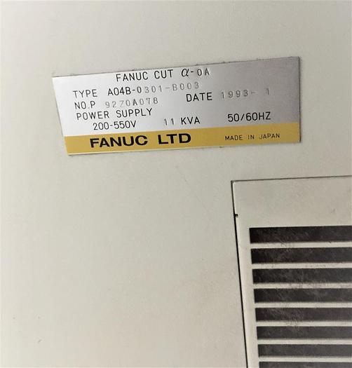 Used 1993 Fanuc Robocut Alpha 0A Wire EDM