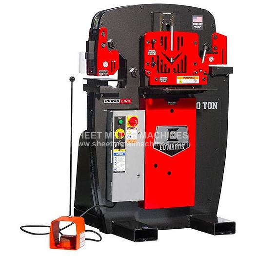 EDWARDS 50 Ton Hydraulic Ironworker IW50