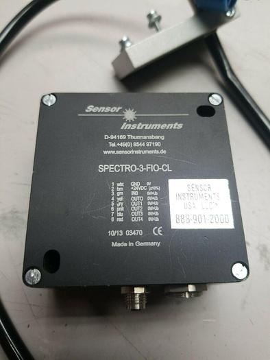Used SENSOR INSTRUMENTS SPECTRO-3-FIO-CL