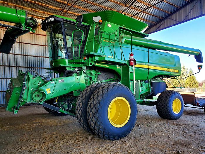 Used ** Full 35% Hillside ** John Deere 9770STS Combine w/ 35' Header