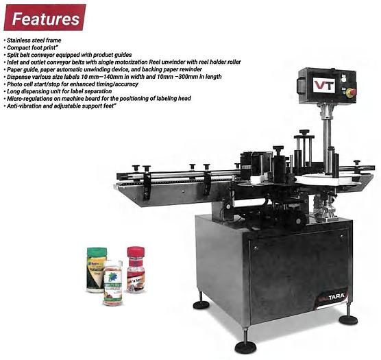 Used VALTARA (WEIGHPACK) PRESSURE SENSITIVE WRAPAROUND LABELER - BUILT 2020 - LOW HOURS