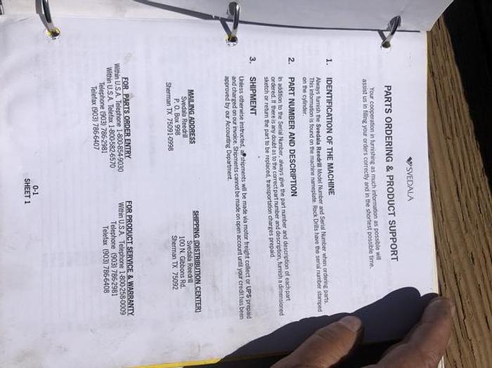 Used HB21242 Texoma 330 mounted on a 1985 Ford LT9000 Texoma 330