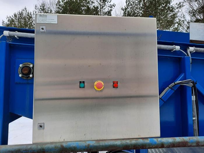 Used Material storage bunker