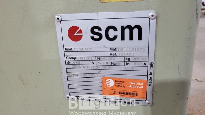 Used 1998 SCM T130 NPS Used Shaper #BM2356