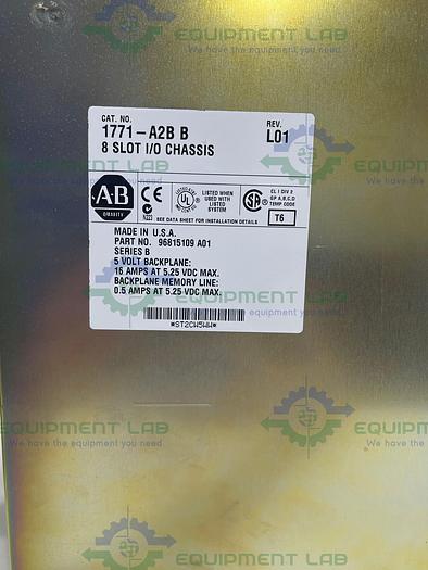 Allen Bradley 1771-A2B Ser. B 8 Slot I/O Chassis