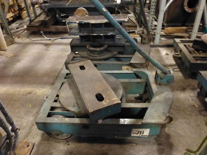 Used LOT OF (4) HEAVY DUTY MACHINERY SKATES