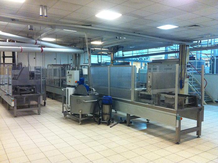 Aasted Frozen Cone Chocolate Moulding Line