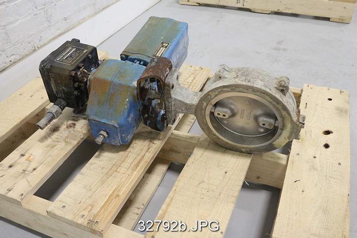 Used Neles Jamesbury L15CMP06AACA 6" Butterfly Control Valve #32792