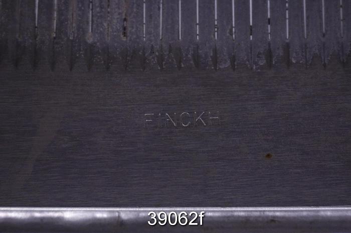 Used Finckh Size II Pressure Screen Basket, .0078" Slots #39062