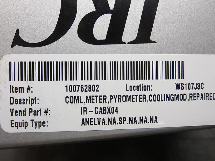 Used IRC Chino Corp. IR-CA BX04/1.02 Infrared Radiation Thermometer