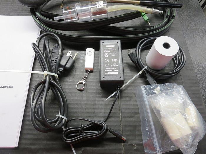 Used E-Instruments 1100-1 Portable Combustion Gas Analyzer W/ Attachments *See Pics*