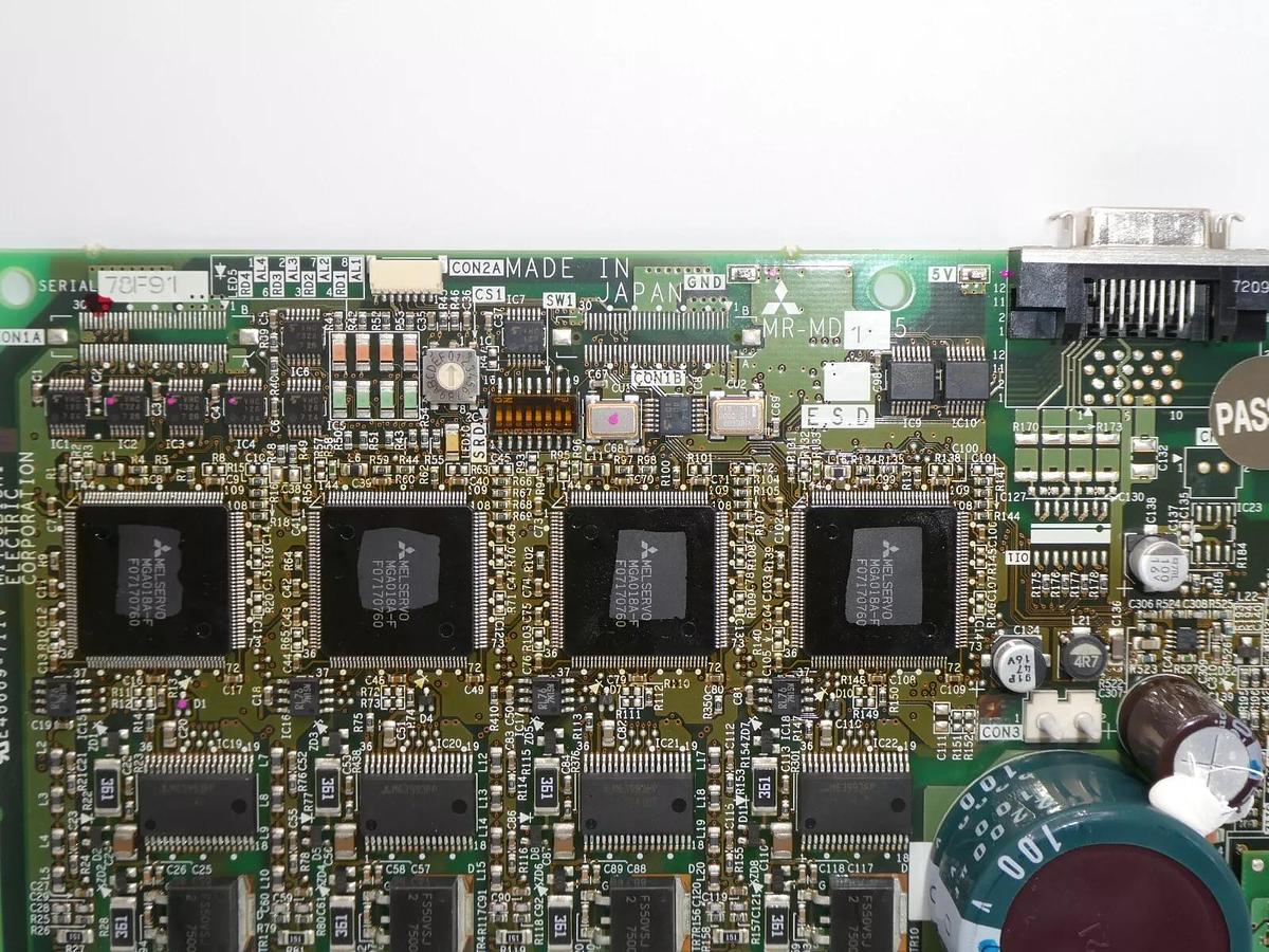 Used JUKI SMT PCB Board MR-MD15 E46669-711V MITSUBISHI MR-MD15
