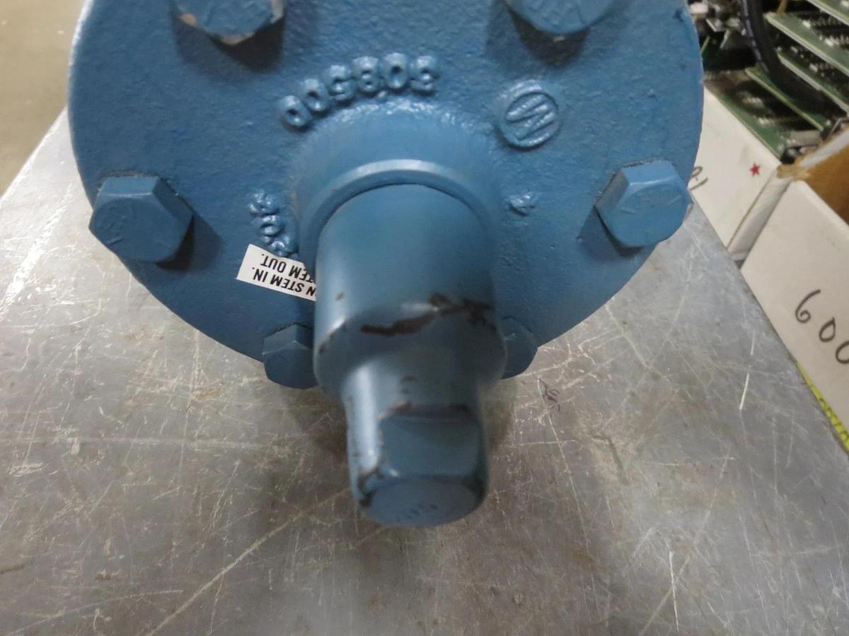 Used Parker A4YBL Differential Pressure Relief Regulator 2" DN 50 31 BAR PSIG 0-150