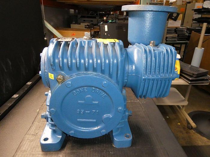 Used Cone Drive Gear Box MV020-35-B2 Ratio 2400:1 Input RPM 1750 Rating 2.20TH MV020-35-B2