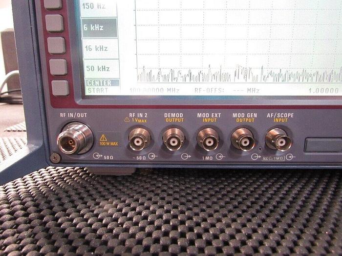 Used Rohde & Schwarz CMS52 840.0009.52 Radiocommunication Service Monitor OPT CMS-B32