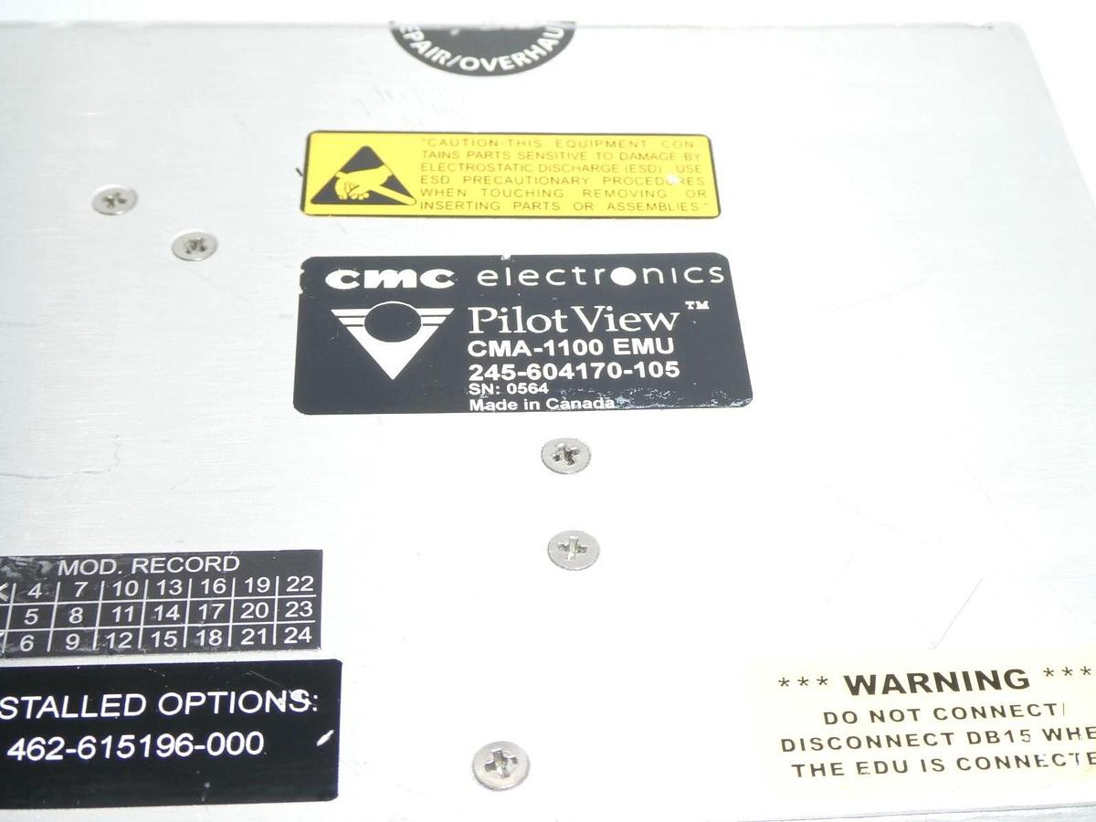 Used CMC CMA-1100 EMU Enhanced Expansion Module Unit Installed Opt: 462-615196-000