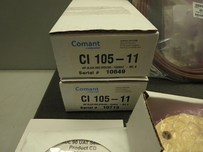 Used Garmin  GDL 90 (Pt # 430-6081-100-000) UAT Data Link Sensor Installation Kit