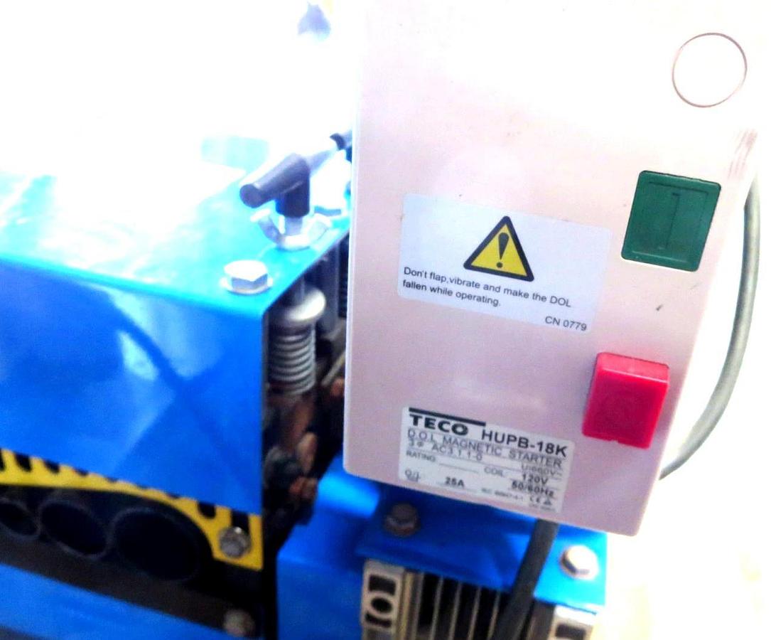 Used Bluerock Mfg. WS-212 Wire Stripper Copper/Aluminum Motorized Industrial