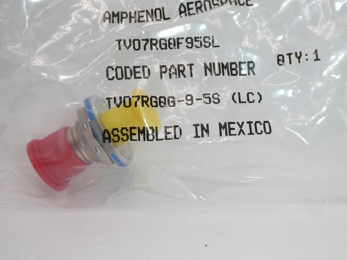 Used Amphenol Aerospace TV07RGQF-9-5S Standard Circular Connector TV 1C