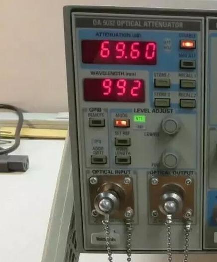 Used Tektronix OA 5032 Optical Attenuator