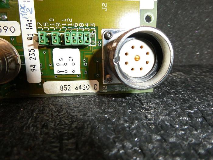 Used Charmilles Roboform 20 Connection Junction Board 852 6430 C
