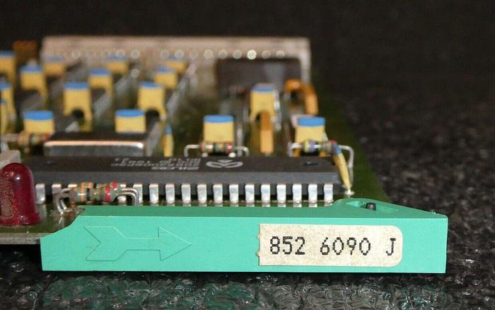 Used Charmilles Roboform 20 Control Board 852 6090 J