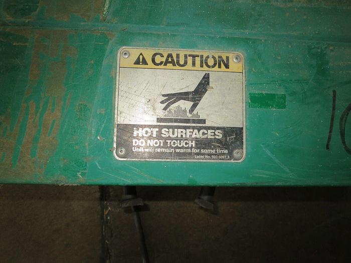 Used Greenlee (Textron) 851 PVC Conduit Heater 1/2 To 4" 115V 20A 60HZ 1PH 2300W #3