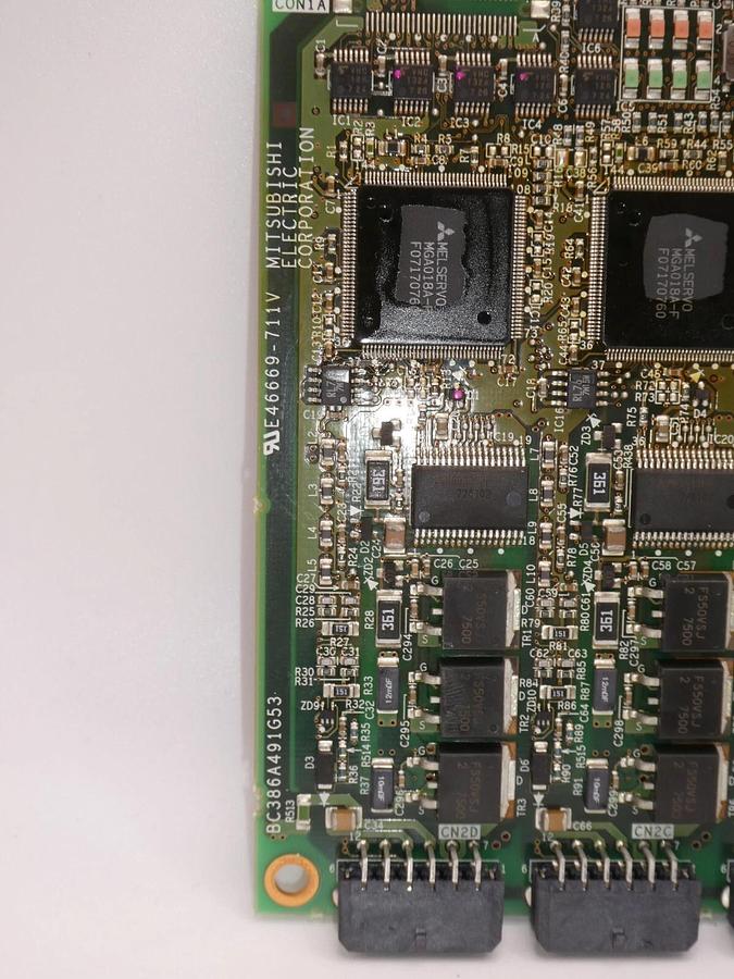 Used JUKI SMT PCB Board MR-MD15 E46669-711V MITSUBISHI MR-MD15