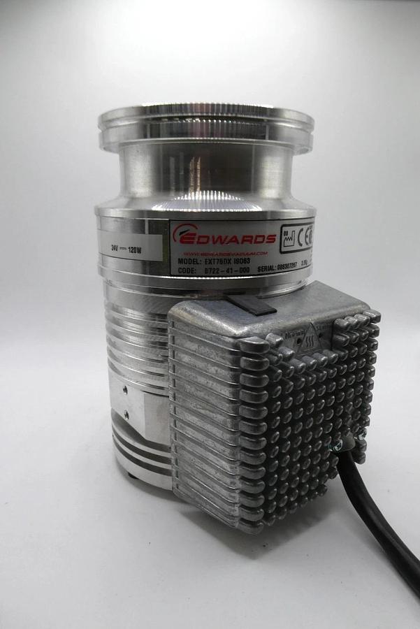 Used Edwards EXT75DX ISO63 Compound Turbo Pump